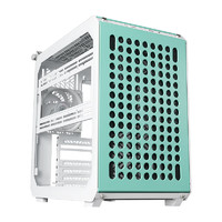 酷冷至尊 CoolerMaster)Qube酷方500 马卡龙 EATX中塔电脑台式机箱 自由拼装/280散热水冷/钢玻侧板/7硬盘位