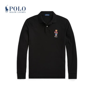 Polo Ralph Lauren 拉夫劳伦 男装 修身版棉小熊Polo衫RL17653 001-黑色 L