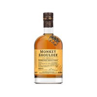 Monkey Shoulder 三只猴子 调配麦芽苏格兰威士忌 500ml 单瓶装