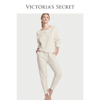 VICTORIA'S SECRET 维密 宽松舒适柔软家居服套头长款睡衣女秋季家居服套装