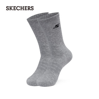 斯凯奇（Skechers）舒适运动系列3A抗菌袜 3双装-混合灰色/03BN M