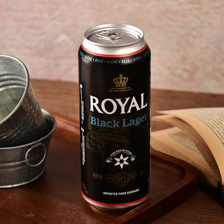 88VIP：ROYAL BROWN 皇家丹麦进口啤酒黑啤酒500ml*12听整箱