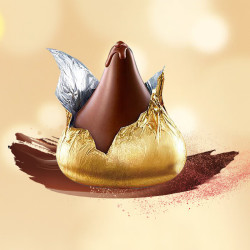 hersheys好时巧克力18粒圣诞节金色礼盒装送女友喜糖婚庆小零食散称