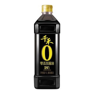 千禾 头道原香180天 零添加酱油 1L