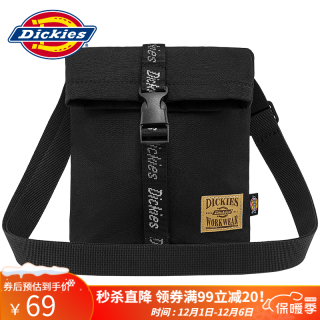 Dickies 男女斜挎包 手机卡片小包 DK010404 黑色