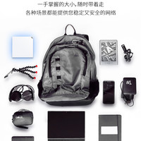 华硕（ASUS）RT-AX57 GO 随心组WiFi6家用路由器高速双频千兆路由器无线mesh组网迷你便携3000M