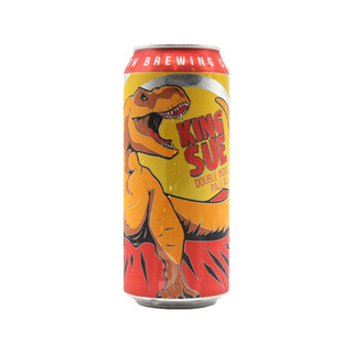 TOPPLING GOLIATH 击倒巨人 暴龙之王 双倍浑浊IPA啤酒 473ml*6听