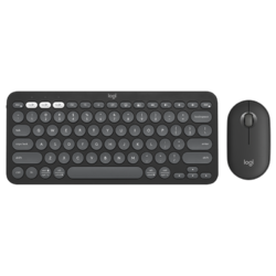 logitech 罗技 PEBBLE 2 COMBO无线鼠标K380蓝牙键盘笔记本台式电脑键鼠套装
