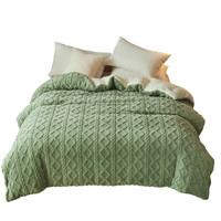 TUBOLIE 途波列 加厚塔夫羊羔绒拉链被套毯 150*200cm