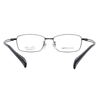 夏蒙眼镜框男款全框线钛远近视眼镜架XL1848 GR 55mm