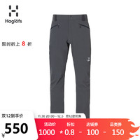 HAGLÖFS 火柴棍 HAGLOFS长裤男防风防水秋冬603939-3K3 603939-3K3 灰黑色 2XL