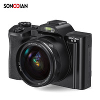 SONGDIAN 松典 数码相机5K高清摄像vlog防抖微单照相机自动对焦 标配 128G 内存