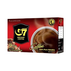 G7 COFFEE 中原咖啡 速溶黑咖啡 15杯