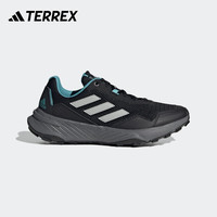 adidas 阿迪达斯 官方TERREX TRACEFINDER女子网面户外越野跑步鞋 黑/灰 36.5(225mm)