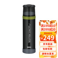 THERMOS 膳魔师 FFX户外运动旅行家用真空不锈钢大容量车载便携保温水壶 神秘黑色 900ML FFX-901(MTBK)