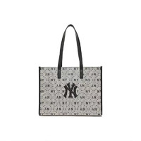 MLB [可扫码识别]MLB男女购物袋复古老花托特手提包休闲百搭新款时尚