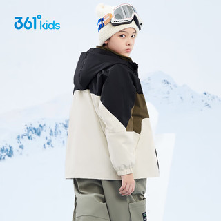 361° 童装 儿童外套男女童三合一保暖梭织上衣两件套