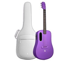 LAVA MUSIC 拿火音乐 LAVA ME4智能民谣吉他  紫色【基础套装】 38英寸