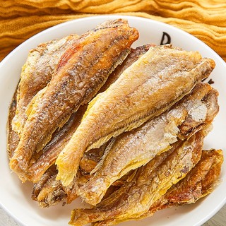 海狸先生 香酥小黄鱼孕妇零食即食海味休闲零食小鱼干黄花鱼小鱼仔 60g*3袋