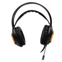AJAZZ 黑爵 AX120 耳罩式头戴式有线游戏耳机 黑色 7.1USB