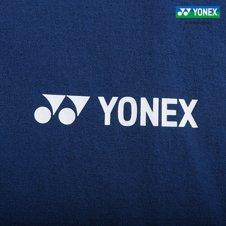 YONEX/尤尼克斯 YOB23195EX/YOB23196EX 2023法国羽毛球公开赛纪念T恤 YOB23195EX 深暗色（男款） O