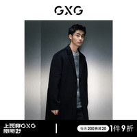 GXG男装 商场同款多色时尚保暖长款大 23年冬季GEX12626074 黑色 190/XXXL