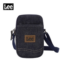 Lee 复古斜挎小包 深蓝色