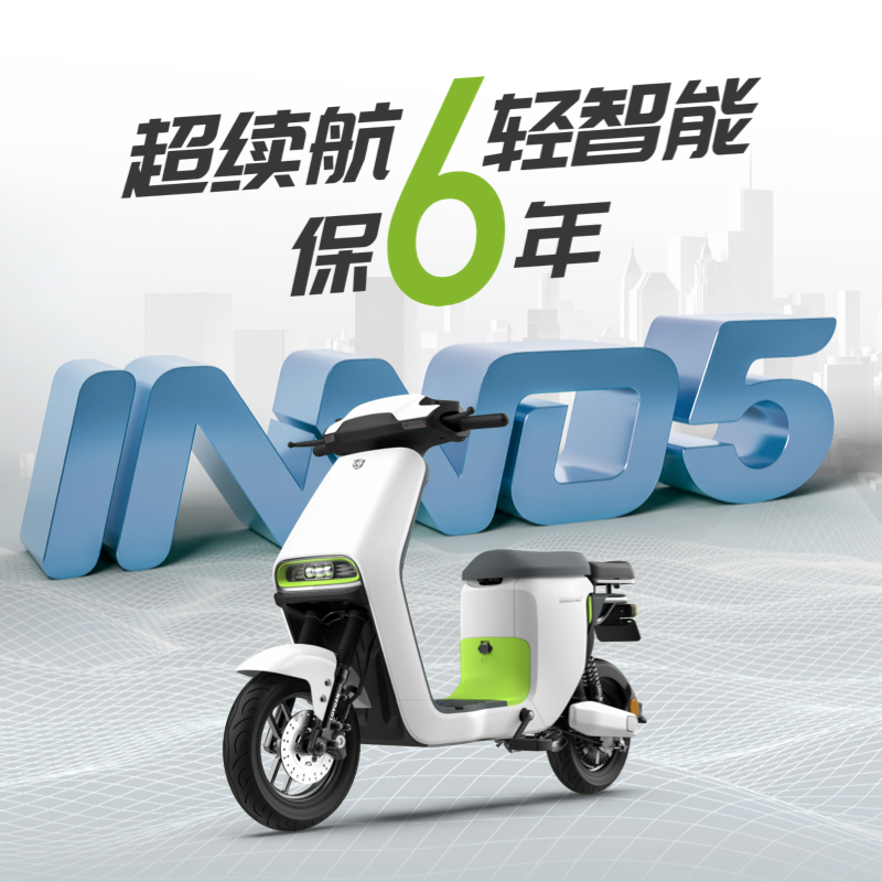 LUYUAN 绿源 INNO5 48v24a 智能新国标电动车 电动车