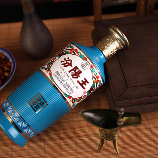 汾阳王 蓝瓷光瓶 清香型白酒 42度 500ml 单瓶装 杏花村核心产区