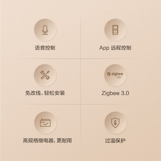 Aqara绿米智能开关E1零火双键遥控开关 已接入米家/苹果HomeKit 远山灰