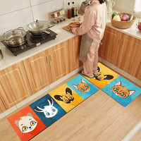 东赵 厨房垫子防滑耐脏地垫 两件套