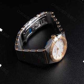 欧米茄（OMEGA）星座曼哈顿石英女士手表时尚精钢 131.10.28.60.60.002-紫盘钢带-