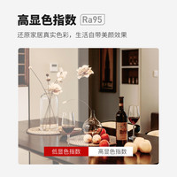 yeelight智能LED筒灯嵌入式家用客厅防眩COB射灯高显指小山丘 M3 智能筒灯【8W/Ra95/六重防眩/智能联动/语音控制/无极调光调色】