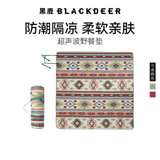 BLACKDEER 黑鹿 户外春游野餐垫ins风公园野炊地垫露营野餐防潮垫