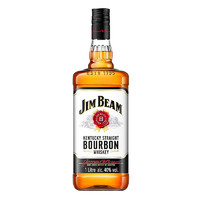 SUNTORY 三得利 金宾JimBeam美国洋酒波本威士忌酒1000ml