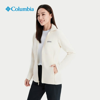 哥伦比亚（Columbia）抓绒衣女户外修身柔软舒适保暖休闲开衫外套XK0841 191 S 155/80A