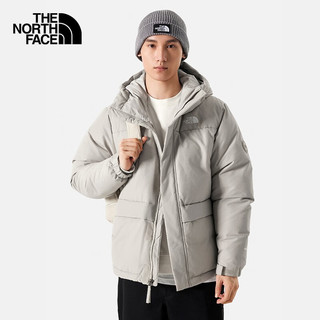 北面（The North Face）羽绒服700蓬鹅绒填充户外保暖防泼水处理耐久防风男秋季81SF 7K7/灰色 S165/84