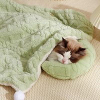 lezizi 乐吱吱 猫咪专用小枕头猫毯子宠物狗狗猫用小垫子睡垫加厚防撕咬宠物用品