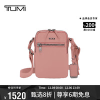 TUMI 途明 VOYAGEUR系列女士商務旅行高端時尚斜挎包0196614DSP灰粉色