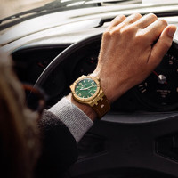 艾美 表（MAURICE LACROIX）瑞士手表時尚多功能男士機械表青銅男士手表