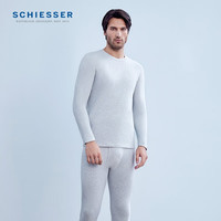 SCHIESSER 舒雅 男女士秋衣裤内衣精梳棉薄绒棉毛衫裤保暖套装E5/20730W