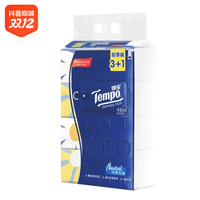 抖音超值购：Tempo 得宝 无香软抽4层80抽*4包卫生纸特价包邮到家
