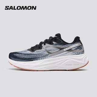 salomon 萨洛蒙 缓震路跑鞋男款低帮黑色透气运动透气AERO GLIDE