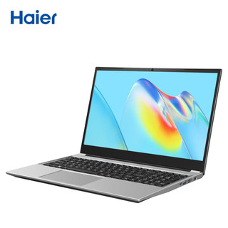 Haier 海尔 15.6英寸金属笔记本电脑商务办公学生网课影音娱乐轻薄本 逸15M-18SH(8G 512G SSD高速固态 Win11)