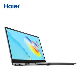 Haier 海尔 15.6英寸金属笔记本电脑商务办公学生网课影音娱乐轻薄本 逸15M-18SH(8G 512G SSD高速固态 Win11)