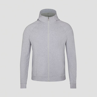 lululemon 丨City Sweat 男士拉链连帽衫 LM3CCGS 杂色浅灰色/海盐灰 M