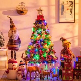 OUNIZI 欧妮姿 圣诞树圣诞节装饰品圣诞树套餐场景布置豪华加密型含彩灯 1.5米