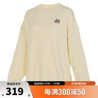 耐克（NIKE）冬季女子运动休闲卫衣套头衫FV8444-113 FV8444-113- XL