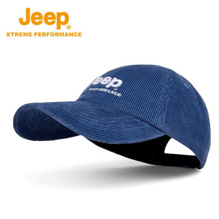Jeep帽子男户外出游灯芯绒棒球帽运动休闲鸭舌帽透气保暖太阳帽8901