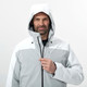 DECATHLON 迪卡侬 滑雪服男士滑雪装备保暖羽绒轻便滑雪衣SKI500 灰白色XXL-4780326